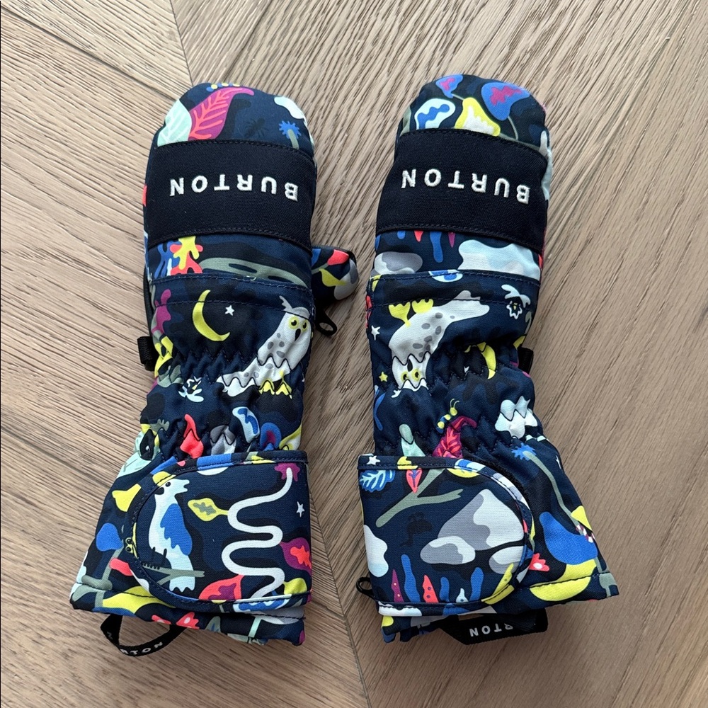 Burton Kids' Adventure Print Mittens